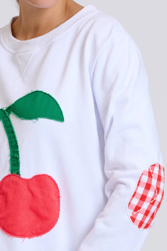 Classic Zipside Sweatshirt  Cherries