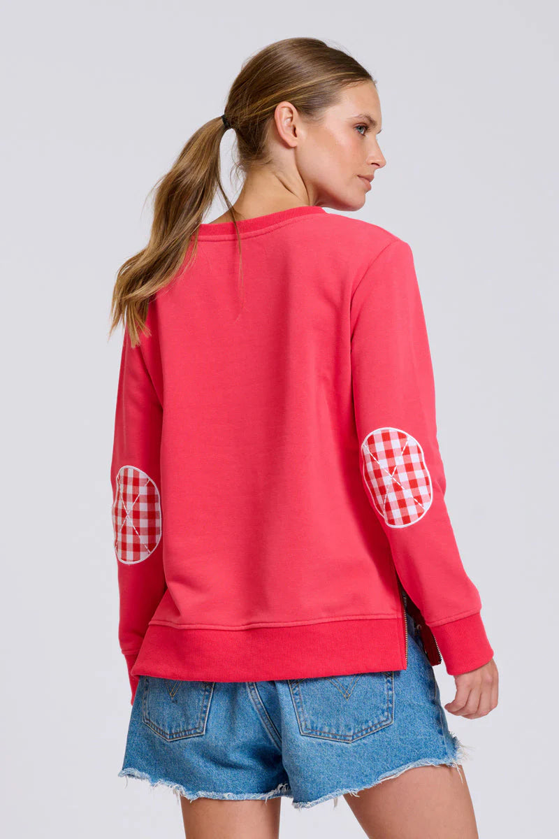 Classic Zipside Sweatshirt Heart