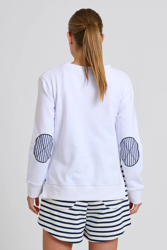 Classic Zipside Sweatshirt Nautical