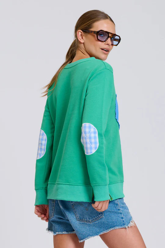 Classic Zipside Sweatshirt Heart