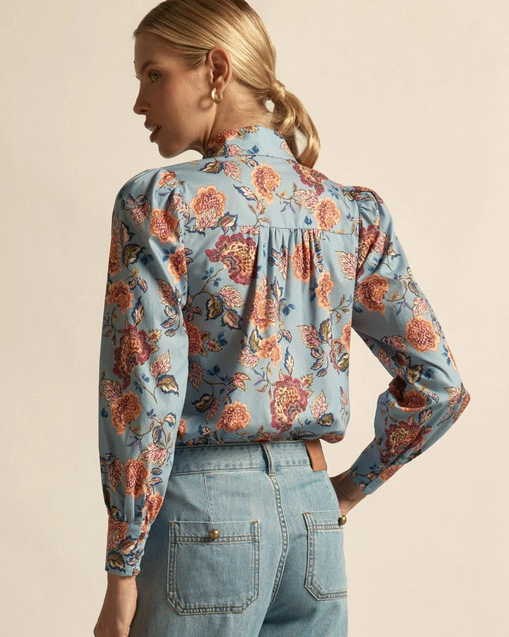 Fete Top - twilight bloom