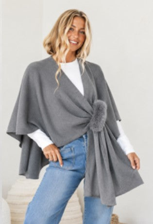 Fur Detail Cape