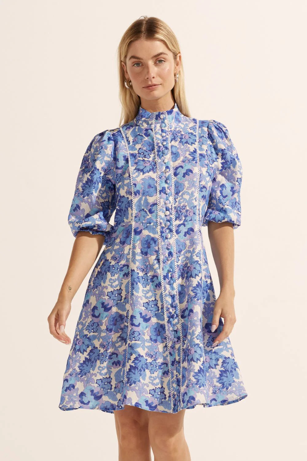 Jargon Dress- Pacific Floral