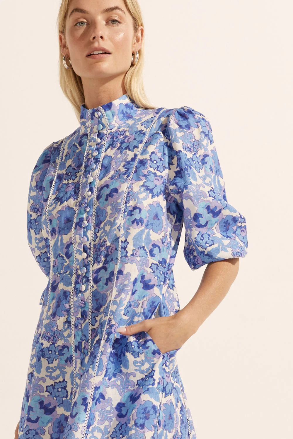 Jargon Dress- Pacific Floral