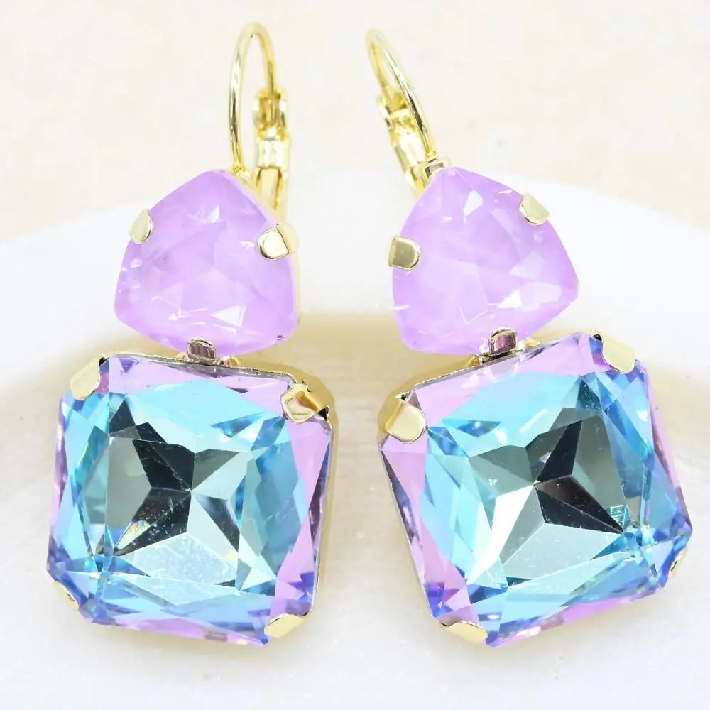 Gem Drop Earring