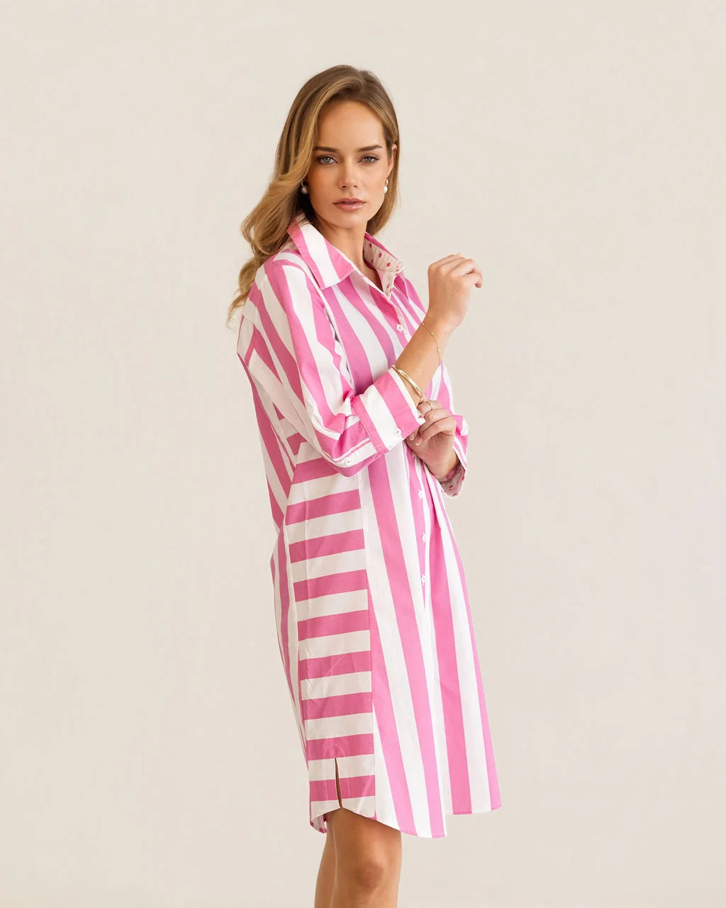 Two-Way Stripe Dress