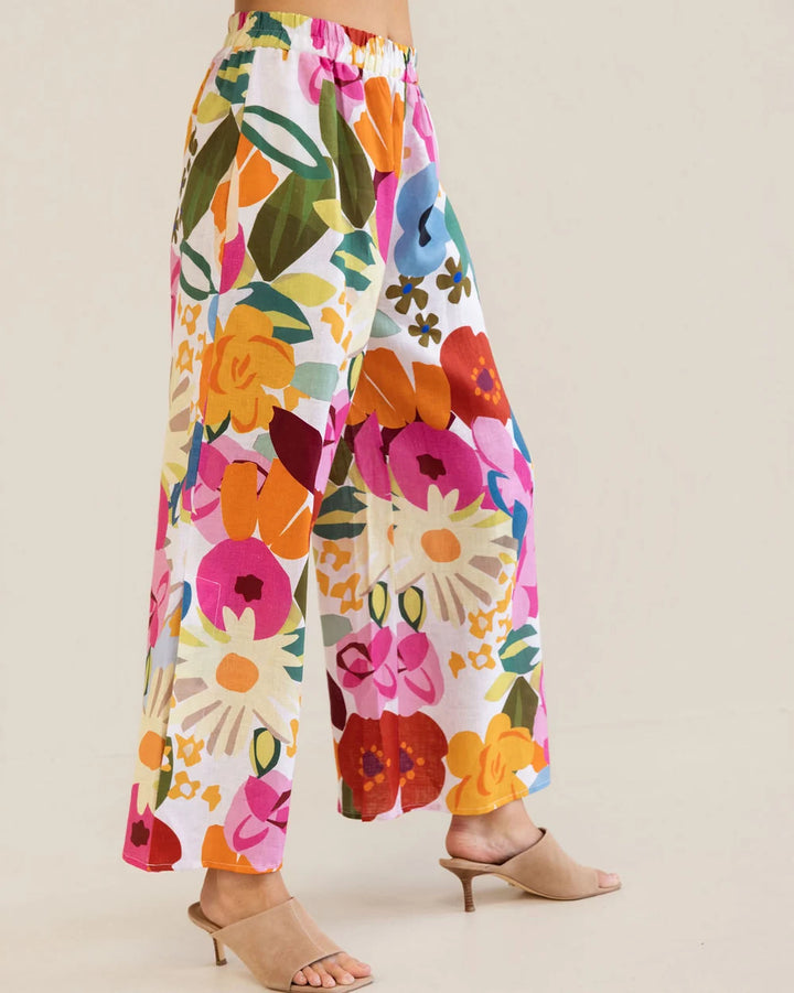 Bloom Burst Split Leg Pant