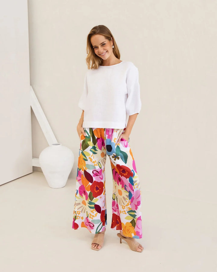 Bloom Burst Split Leg Pant