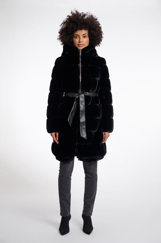 Brigit  Faux Fur Coat