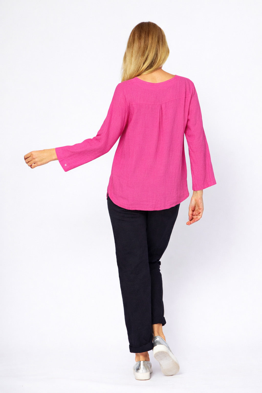 Cotton Muslin Frill Top