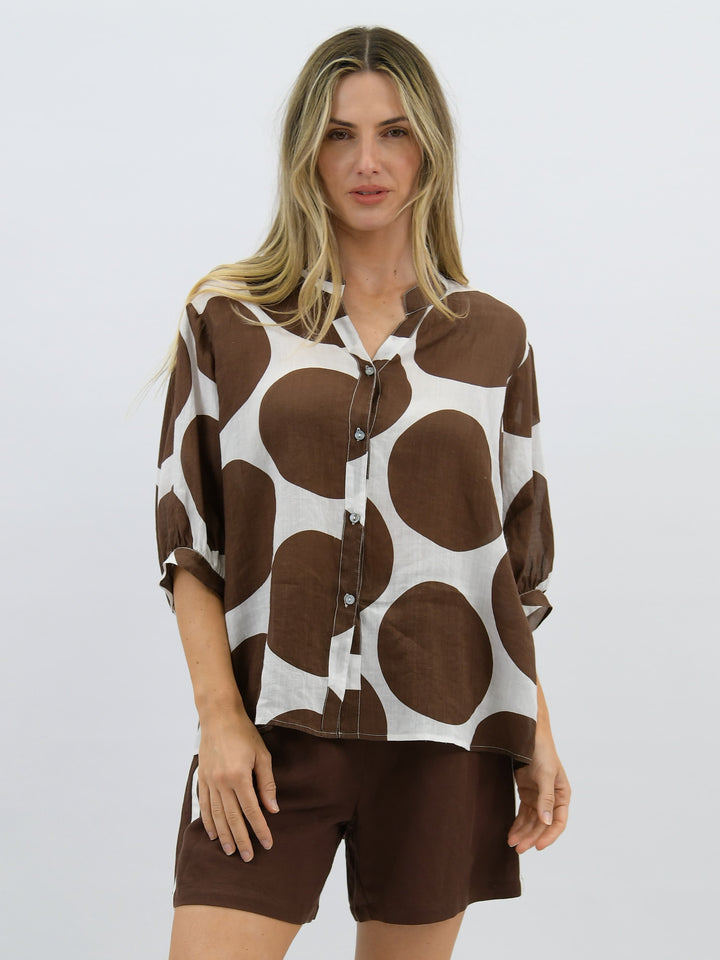 Coco Linen Blouse