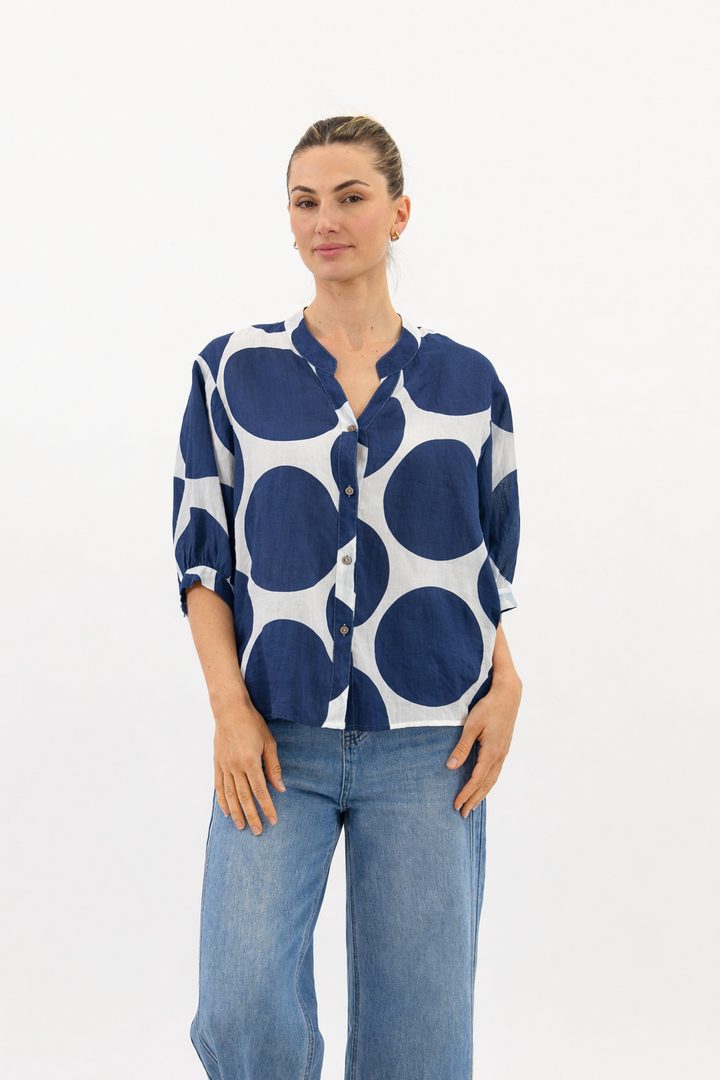 Coco Linen Blouse