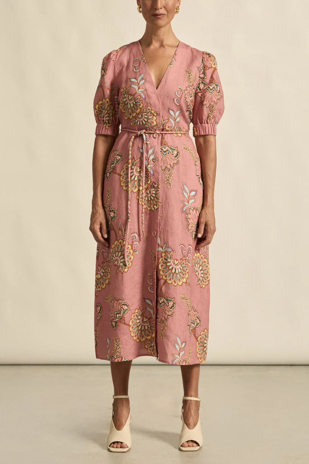 Portrait Dress - Kgari Bloom
