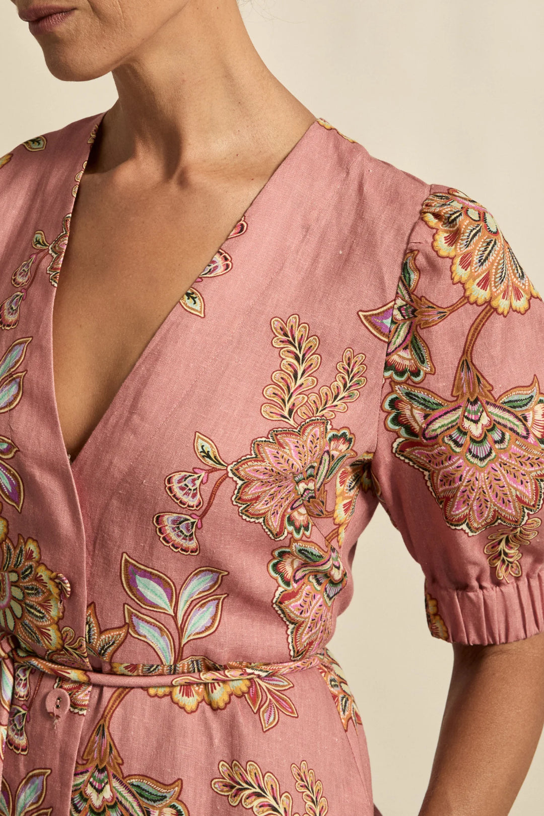 Portrait Dress - Kgari Bloom