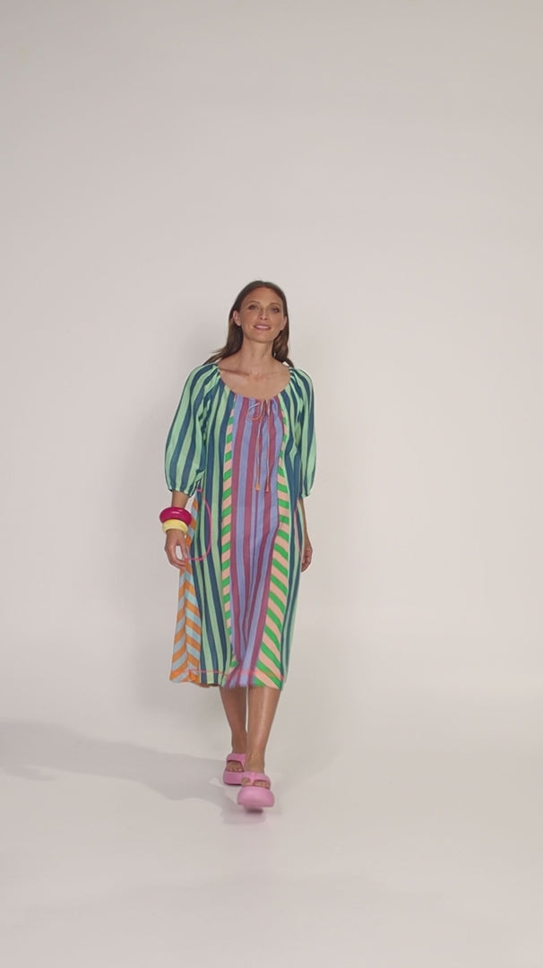 Lucia Dress- Capri Spliced