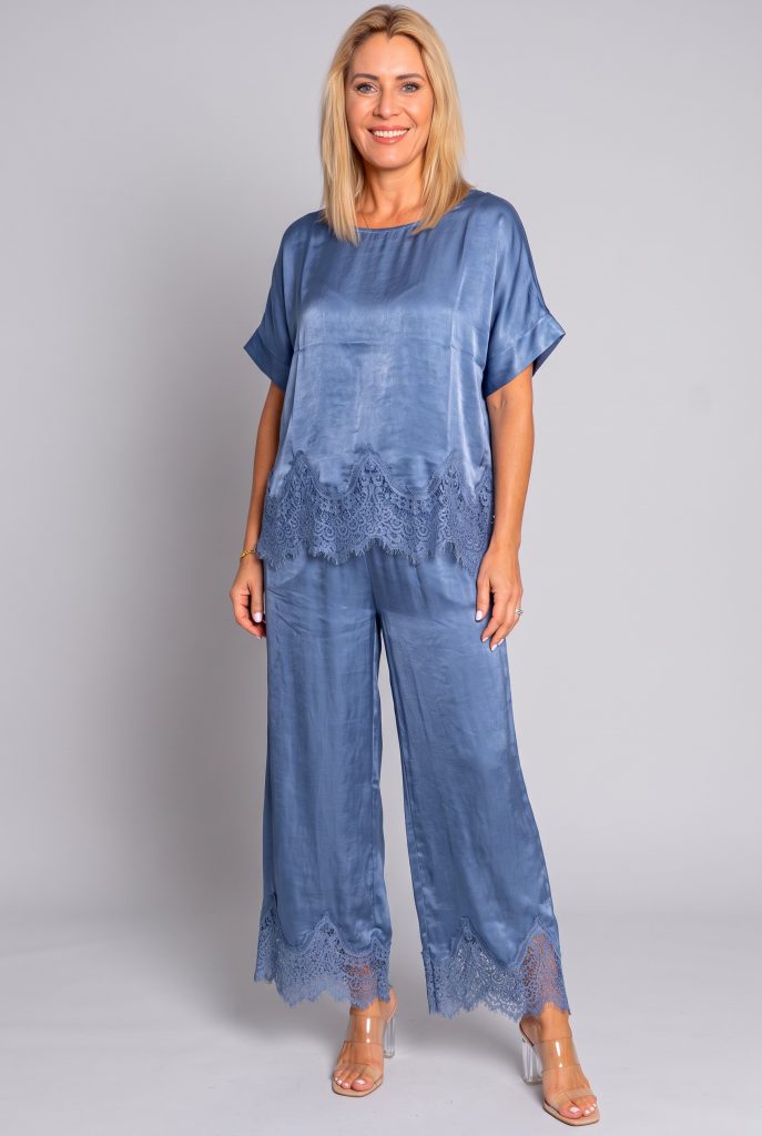 Scalo Satin Top