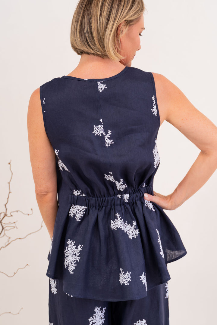 Elastic Back Swing Top
