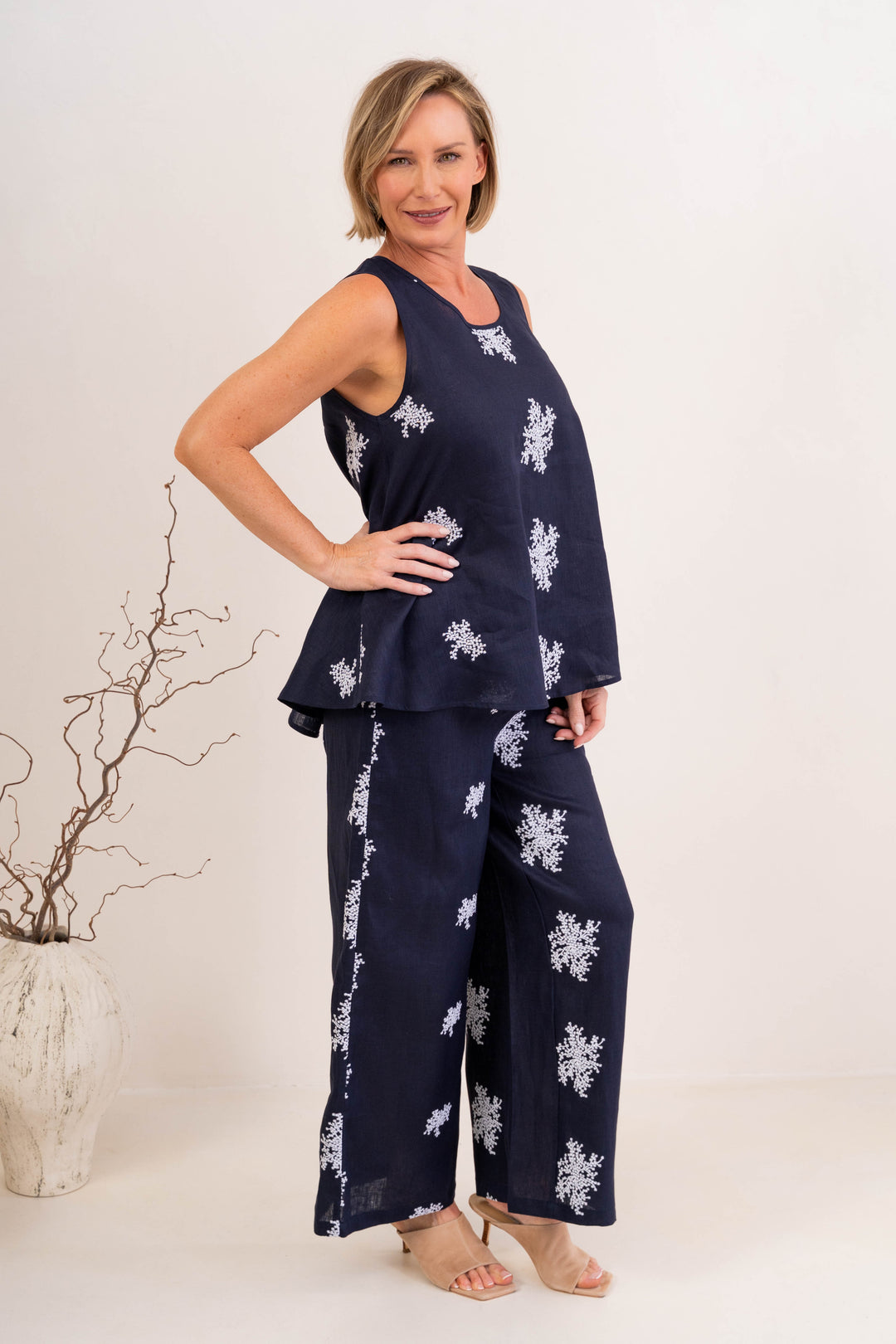 Elastic Back Swing Top