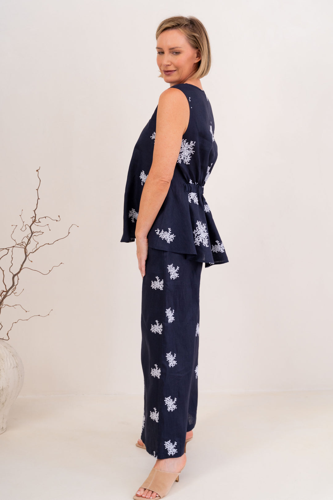 Elastic Back Swing Top