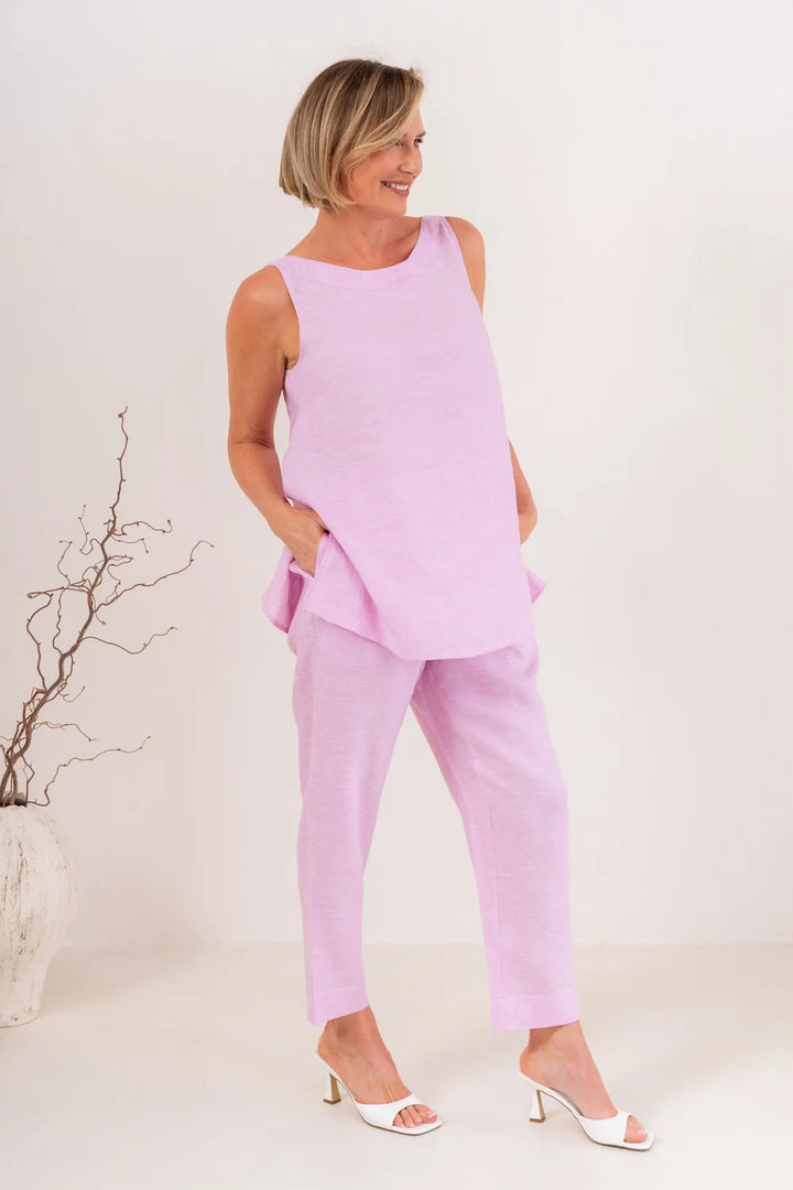 Flat front Pant 7/8