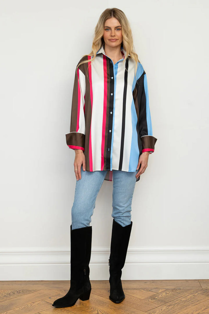 Amelie Shirt- All Sort Stripe