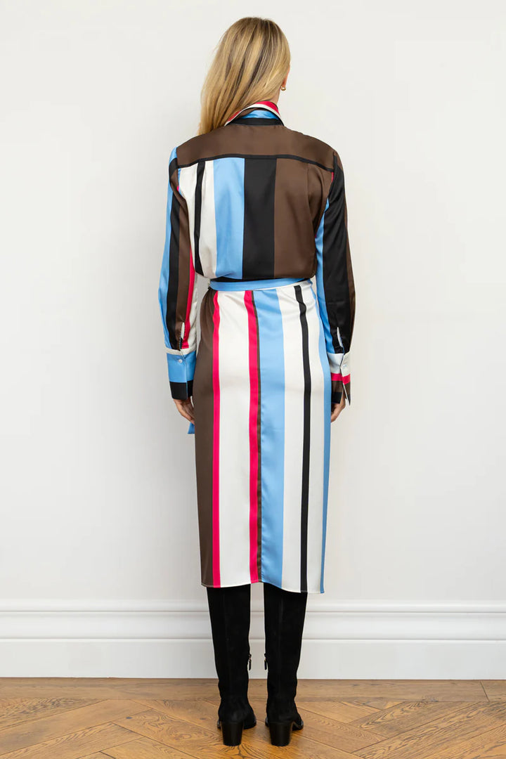The Talita Shirtdress - All Sort Stripe