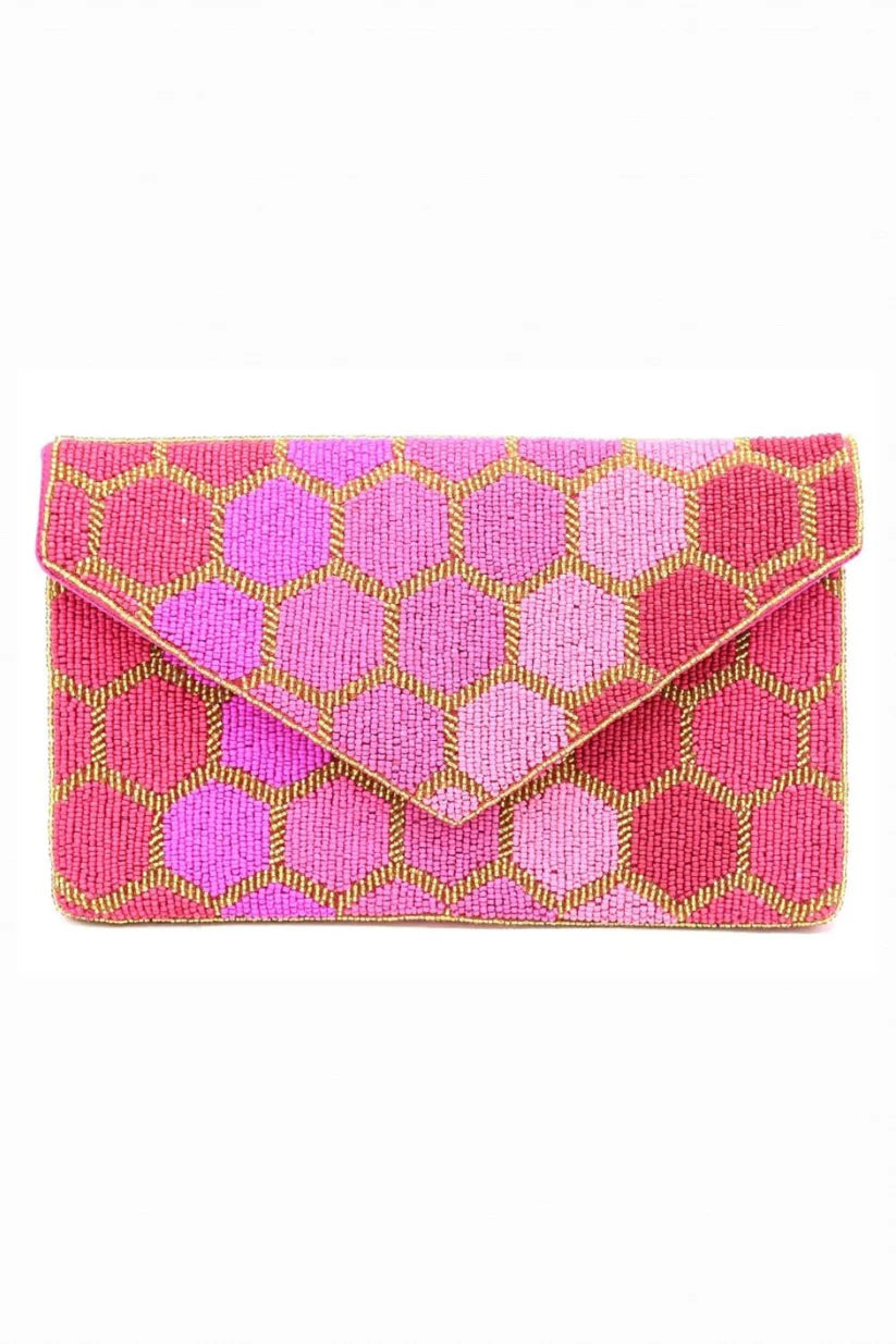 Polka Dot Clutch