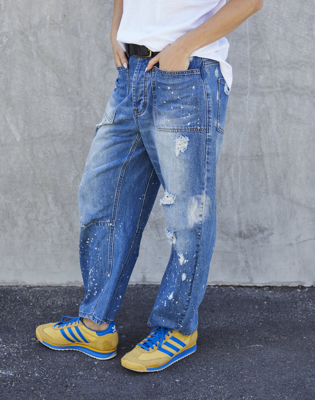 CARPENTER JEAN - RIPPED & DISTRESSED