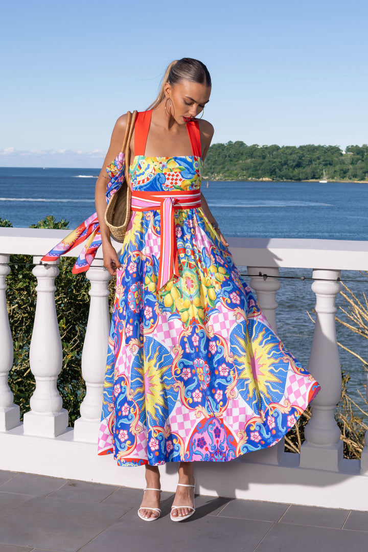 Summer Sicily Maxi Dress