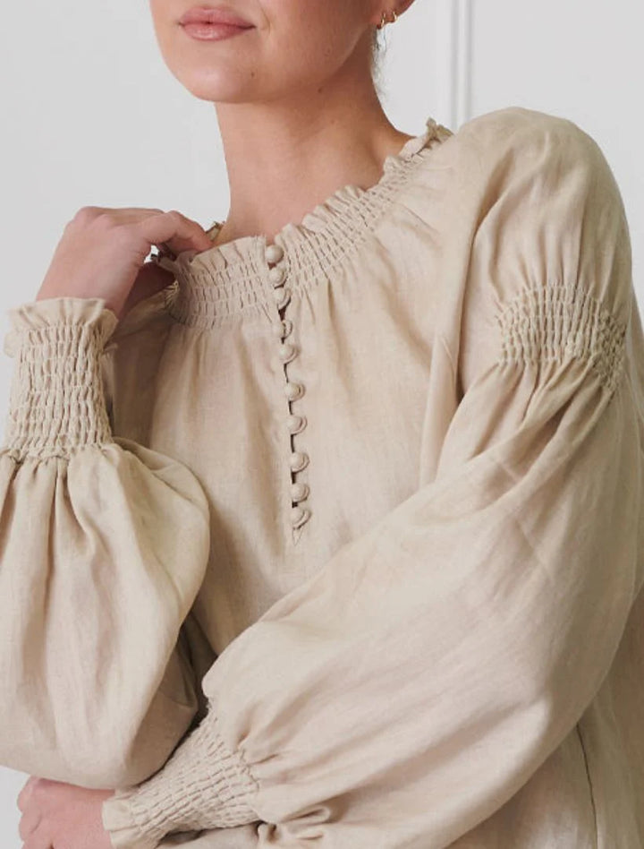 Willow Linen Top