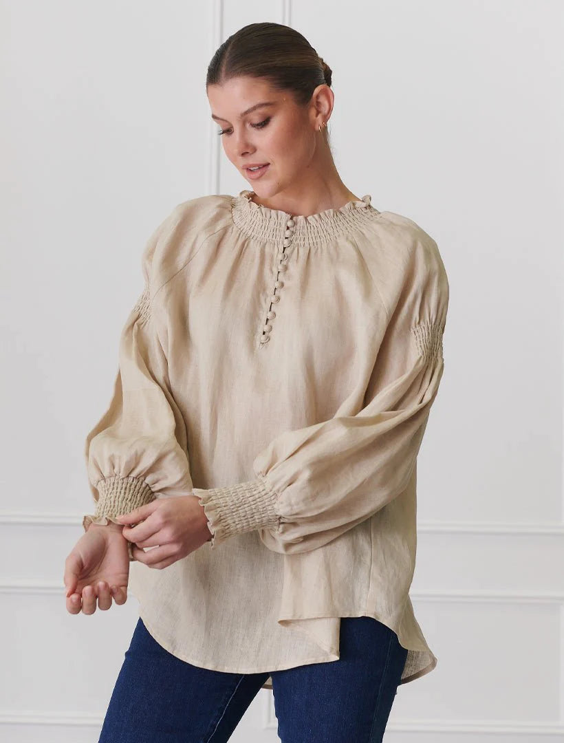 Willow Linen Top