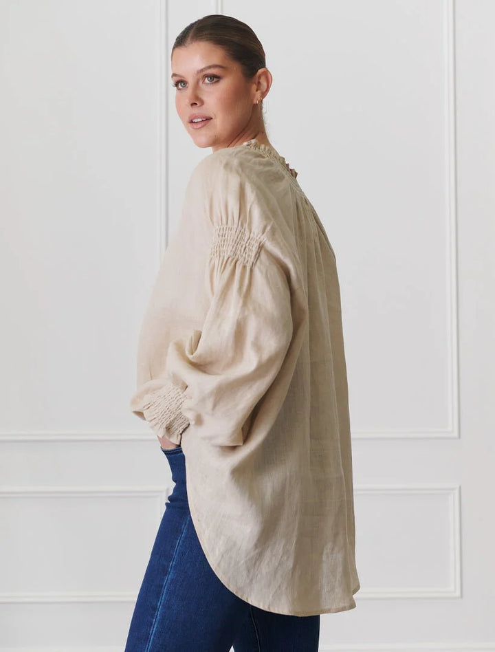 Willow Linen Top