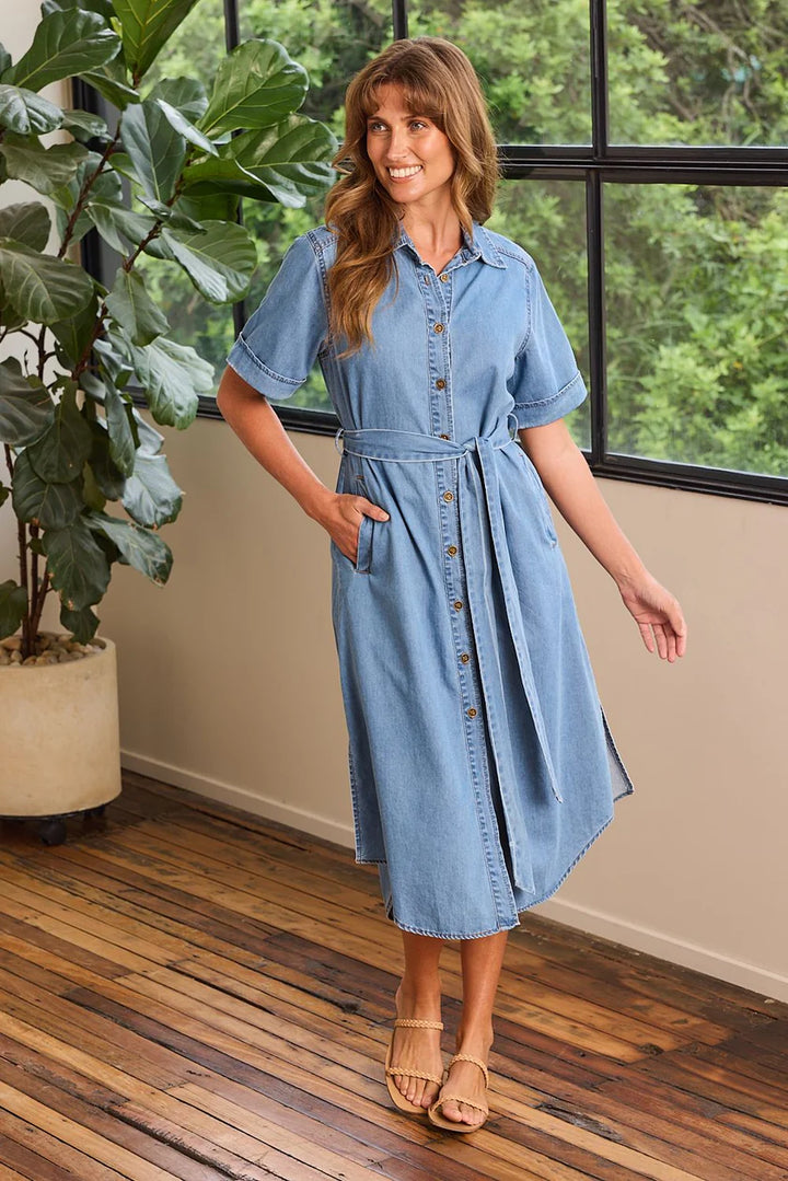 Abby Chambray Dress