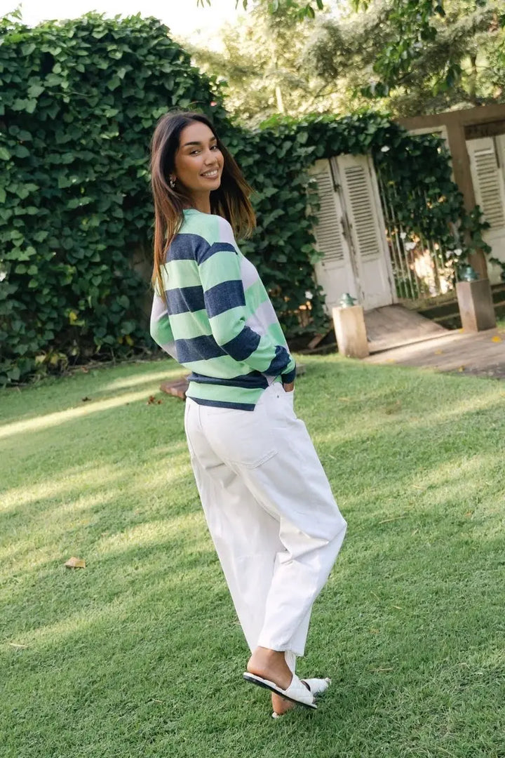 Coastal Stripe Knit