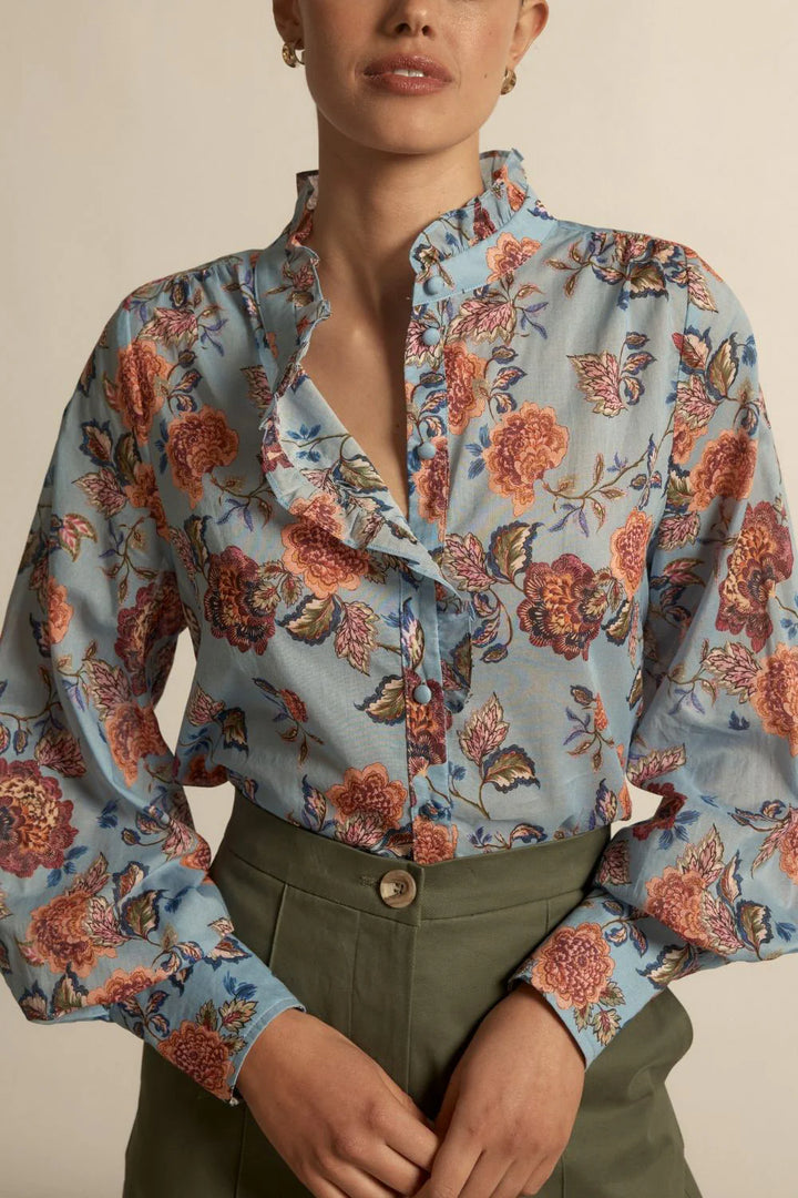 Brim Top - twilight bloom